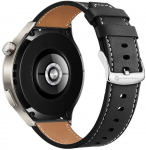 Dirželis &bdquo;Samsung Galaxy Watch Forcell F-Design FS21&ldquo; su skylutėmis, eko oda, 20 mm, juodas