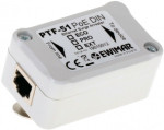 Ewimar PTF-51-EXT/POE/DIN Apsauga nuo vir&scaron;įtampių LAN tinklams ir IP kameroms, montuojama ant DIN bėgelio