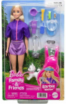 Mattel Barbie lalka podr&oacute;żniczka+priedai JJV59 /4