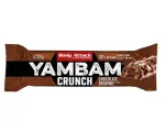 Baltyminis batonėlis Body Attack YAMBAM Crunch 15 &times; 55 g, Chocolate Brownie