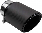 Poujoulat Duslintuvo antgalis 101 mm įleidimo anga 67 mm matinis anglies pluo&scaron;to