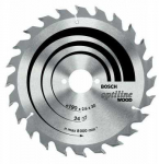 Bosch Optiline medienos pjūklo diskas 180x30/20 mm 36 dantys 2608640609