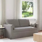 Sofa Taupe 159 x 78 x 80 cm Metalas