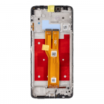 Dėklas LCD display + Touch Unit + Front Cover Samsung A075 Galaxy A07 Juodas (Service Pack)