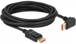 &bdquo;DeLOCK DisplayPort&ldquo; kabelis, ki&scaron;tukas, tiesus į ki&scaron;tuką, 90&deg; kampu į vir&scaron;ų, 8K 60 Hz, 5 m, 5 m, DisplayPort, DisplayPort, ki&scaron;tukas, ki&scaron;tukas, 7680 x 4320 pikselių