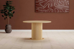 Venture Design Valgomojo stalas Reko Apvalus Natūralus MDF