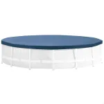 Intex baseino dangtis 305 cm skersmens rėminiui baseinui, vinilo, mėlynas, 28030E