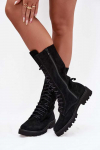 Aulinukai moterims juodi versta oda miestui Ideal Shoes