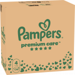 Pampers Premium Care Tape Sauskelnės, 4 Dydis, 188 vnt.