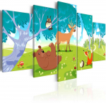 Paveikslas - Friendly Animals (5 Parts)