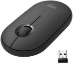 PEBBLE M350 Belaidė pelė - GRAPHITE 2.4GHZ/BT EMEA