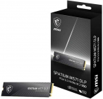 M.2 SSD - MSI SPATIUM M571 2TB PCIe 5.0 14,500 MB/s Juodas