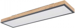 Lubinis &scaron;viestuvas Lubinis LED &scaron;viestuvas GLOBO Doro, 24W, 3000K, 2500lm, medžio sp., 80 x 20 x 6,5 cm