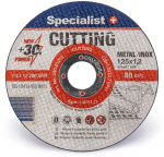 Metalo pjovimo diskas SPECIALIST+ Cutting, 125 x 1,2 x 22 mm