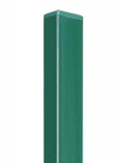 Tvoros stulpas, kar&scaron;tai cinkuotas, žalios sp., 60 x 40 x 1500 mm