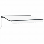 Rankinė sulankstoma markizė Balta 3 x 2 m