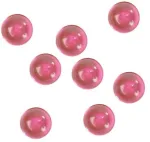 Santex Fuksijos spalvos konfeti karoliukai, 7 mm