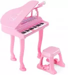Elektroninis pianinas 37 klavi&scaron;ų rožinis/juodas
