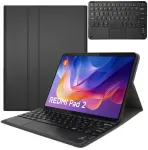 Plan&scaron;etinio kompiuterio dėklas Uniq su Bluetooth klaviatūra ir touchpad, skirtas Redmi Pad 2 11 2025 &ndash; apsauginis su stovu, prieiga prie prievadų ir mygtukų