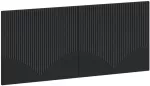 Prie sienos tvirtinamas galvos atlo&scaron;as HOORN Juoda