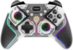 iPega 9666HH Bluetooth RGB žaidimų pultas, skirtas Android/iOS/PS3/PS4/PC/N-Switch, pilkas (pažeista pakuotė)
