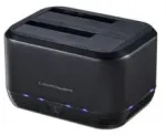 LC-Power LC-DOCK-U3-III dokų stotis kietiesiems diskams USB 3.2 Gen 1 (3.1 Gen 1) Type micro-B Juoda