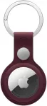Apple AirTag FineWoven Key Ring &ndash; Burgundy - MKG04ZM/A