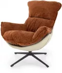Fotelis LOBSTER leisure chair color: cinnamon