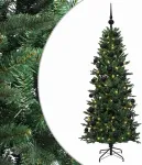 Dirbtinė kalėdinė eglutė su rutuliuku 120 cm 150 LED