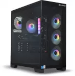 Stacionarus kompiuteris Kompiuteris NTT System HIRO Aurora AMD Ryzen 5 9600X, RX 9060XT 16GB, 32GB RAM, 1TB SSD, WIFI, W11H (ZKG-R59060X-B02)