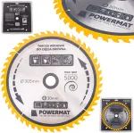 Powermat Diskinis pjūklas medienai 305x30 48z TDD-305x30x48Z