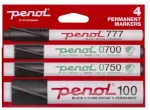 Penol Marker 777-0700-0750-100, permanent, with 4 pcs. (12901011)