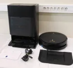 I&scaron;parduodama. Ecovacs Robotic Vacuum Cleaner DEEBOT X9 PRO OMNI Wet&Dry Li-ion 6400 mAh Dust capacity 0.22 L 16600 Pa Juodas DAMA