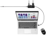 HP USB-C kelioninis &scaron;akotuvas G2, laidinis, USB 3.2 Gen 1 (3.1 Gen 1) Type-C, juodas, Kinija, Windows 10, 107 mm