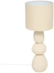 Lamp Keraminė grindų lempa ALITHA, &Oslash; 38 x 100 cm, smėlio spalvos