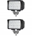 2vnt Galinga led darbinė lempa 45w automobilinis prožektorius 12v 24v