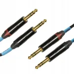 Ssq jsjs2 - 2x jack stereo kabelis - 2x jack stereo 2 metrų