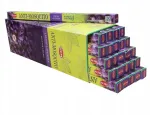 Kvapiųjų smilkalų lazdelės Antim Mosquito Lemon Lavender Hem 1 maža pakuotė - 8 lazdelės