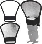 Seababoo 3 vnt. blykstės at&scaron;vaitas universalus blykstės sklaidytuvas ne&scaron;iojamas at&scaron;vaitas ant kameros softbox sklaidytuvas speedlite blykstės sklaidytuvas softbox blykstė gali būti montuojama su at&scaron;vaito sklaidytuvu