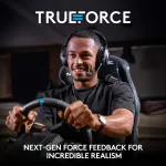 Logitech G923 Road Bike vairas ir pedalai, suderinami su XBOX One ir Pc, Uk Type G ki&scaron;tukas - juodas
