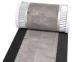 Kraigo juosta Mdm Vr300 Vent-roll, juoda Ral 9005