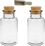 Viva Haushaltswaren 8 prieskonių indelių/skardinių rinkinys, stiklas, skaidrus, 300 ml