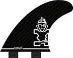 SUP irklentės pelekai Starboard 4.5 Prepreg Carbon
