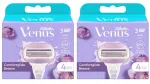 8 x Gillette Venus Comfortglide Breeze keičiami skustuvo galvutės (2x4 vnt.)