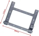 Other Plastikinis laiptelio rėmas ATV 125 kairysis, naujas, HB
