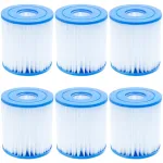 Wessper baseino filtras, skirtas Intex 28601 28602 tipo H baseino siurbliui, 6 vnt.
