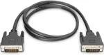 Digitus Dvi jungties kabelis, Dvi (24+1), M/m, 2.0m, Dvi-d Dual Link - juodas