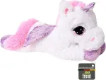 Te-trend vienaragis, mink&scaron;tas žaislas 45 cm - pliu&scaron;inis žaislas, skatinantis magi&scaron;kas ir fantazijos kupinas žaidimų valandas - kim&scaron;tinis žaislas su blizgančiu ragu