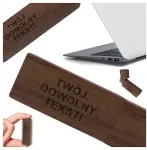 Usb atmintinė 2.0 4gb medinė personalizuota graviruotė vardas ruda