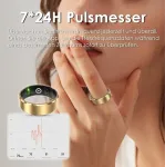 Findtime i&scaron;manieji žiedai vyrams moterims i&scaron;manusis žiedas android ios miego stebėjimo &scaron;irdies ritmo monitorius žingsniamatis &scaron;irdies ritmo fitneso žiedo sekiklis i&scaron;manusis žiedas fitneso žiedas fitneso sekiklis sportinis juodas auksinis sidabrinis
